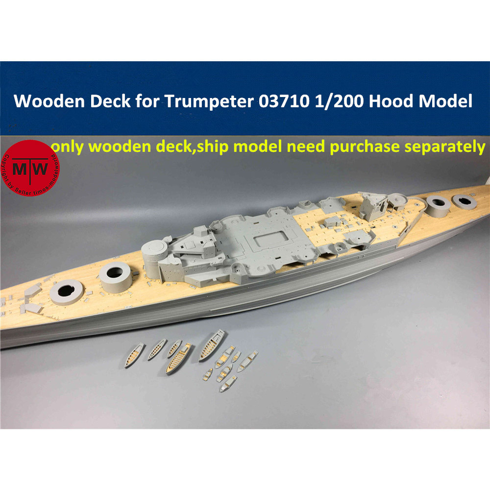 Cubierta de madera a escala 1/ - Model Kit Battleship reseña y precio