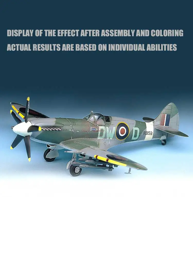 Kit de modelo de avión ensambl - Model Kit Spitfire reseña y precio